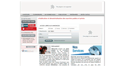 Desktop Screenshot of pro-marchespublics.com